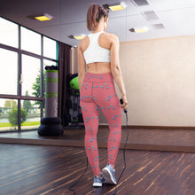 Load image into Gallery viewer, Comfort Zones All Over Butterfly Yoga Leggings