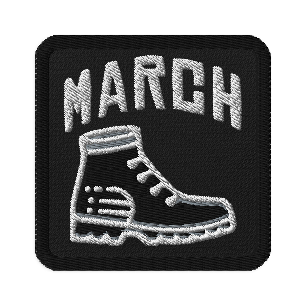 March Embroidered Patch