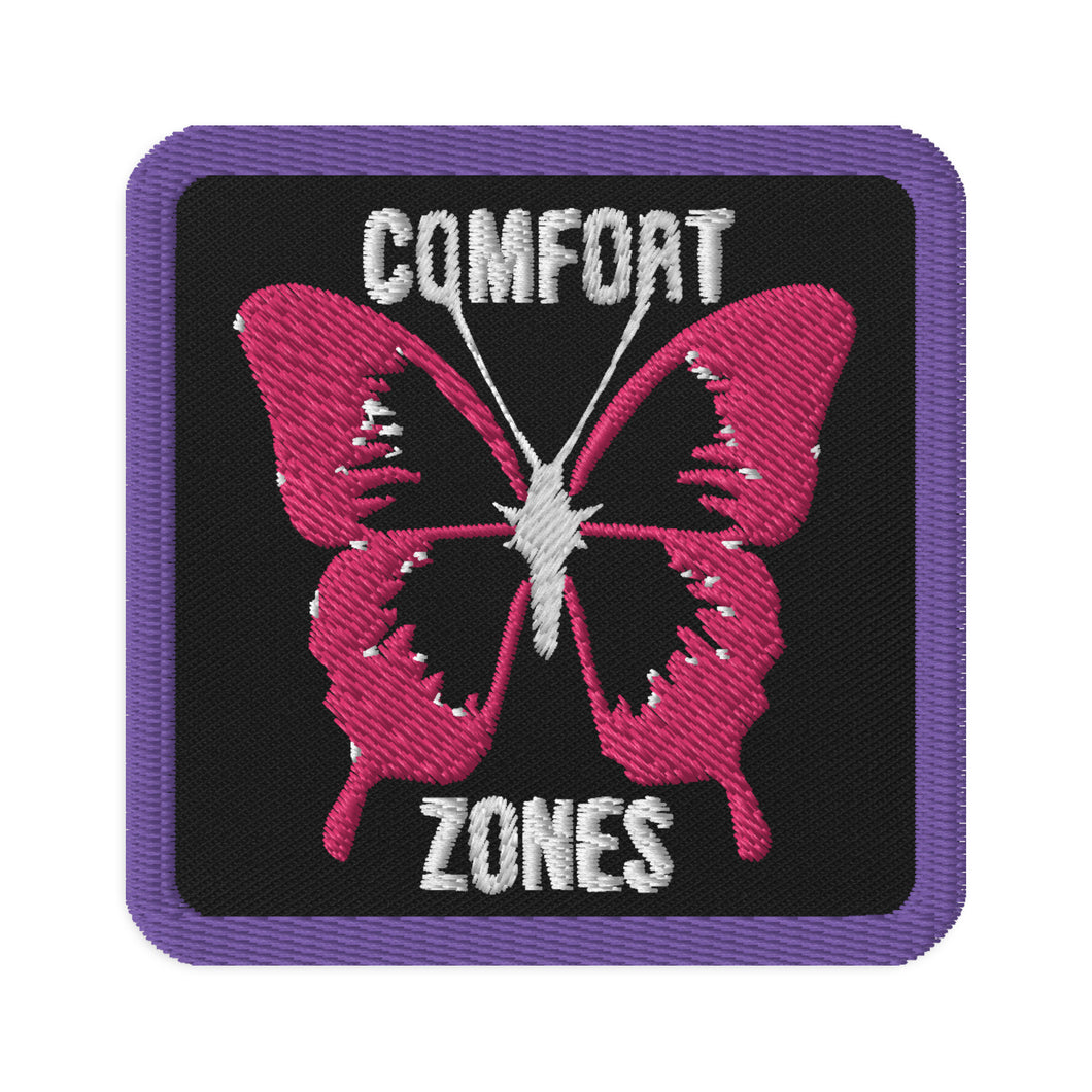 Comfort Zones Embroidered patches