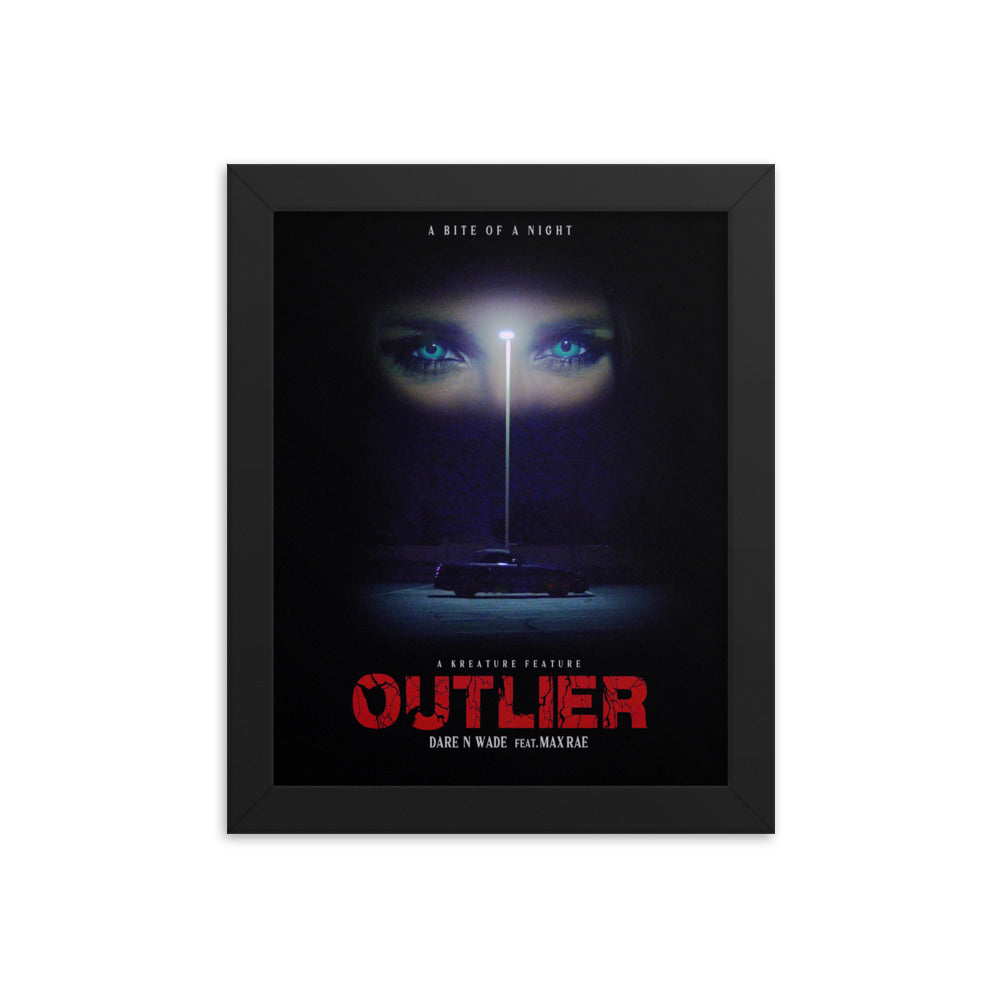 Outlier Framed poster
