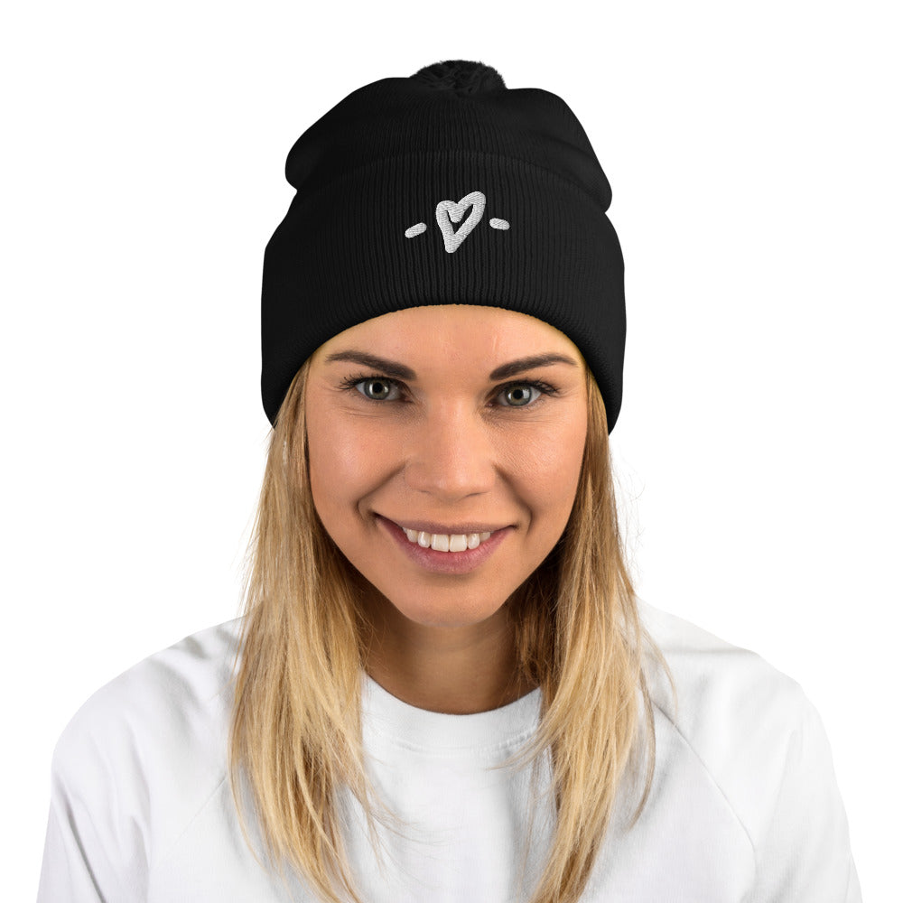 Logo Pom-Pom Beanie