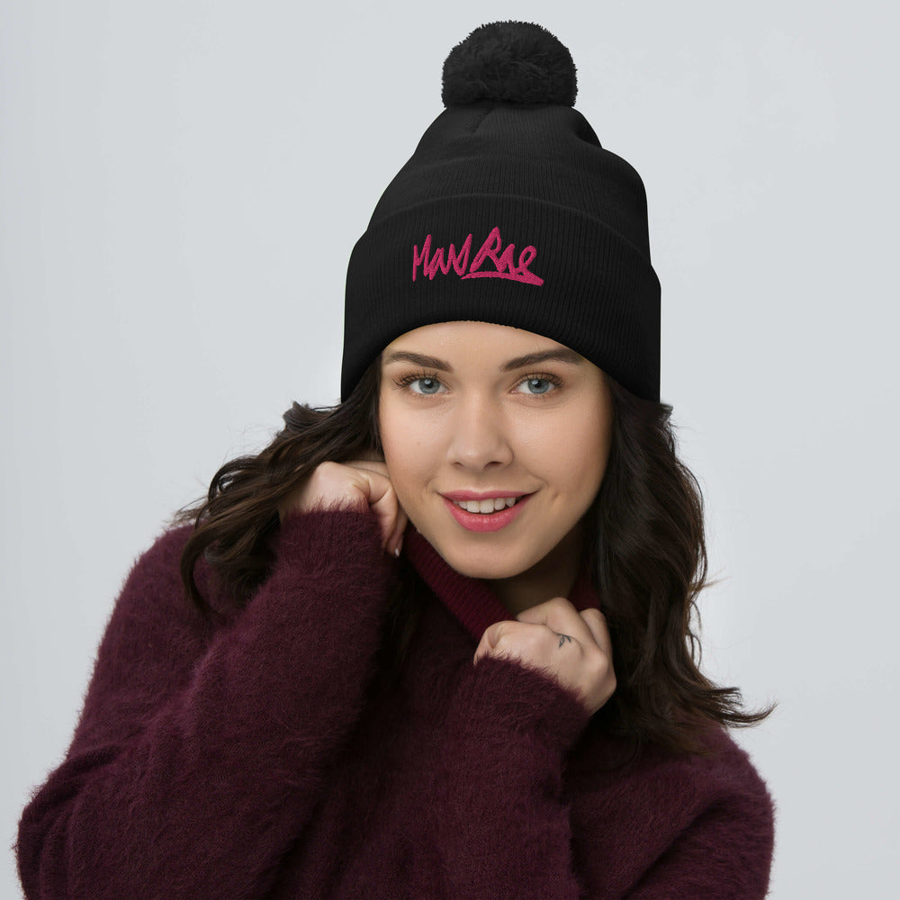 Logo Pom-Pom Beanie